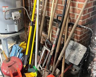 A selection of Yard Tools