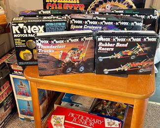 A selection of K’Nex Kits