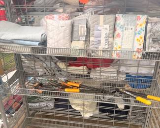 Duvets and whole shelves for sell