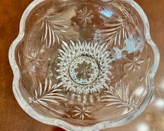 Mikasa "Christmas Night" footed bowl