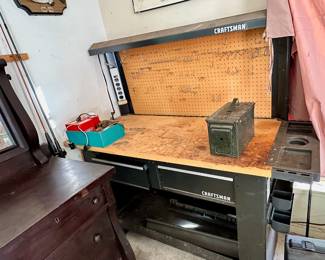 Sears Craftsman workbench.