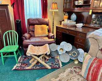 China hutch in background not for sale.