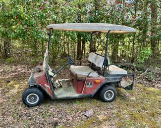 Golf cart, as is.