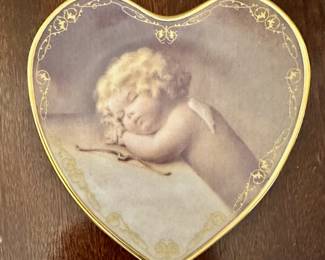 Bradford Exchange limited edition of "Sweet Slumber" by Bessie Pease Gutmann, first issue.