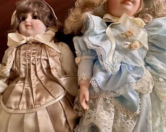 Dolls and toys.
