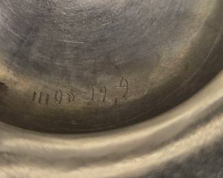 Engraving on 4 pc. set