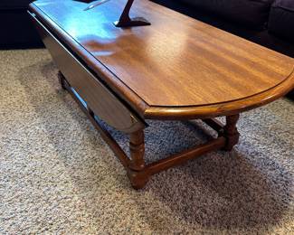DROP LEAF COFFEE TABLE (SOLID)
