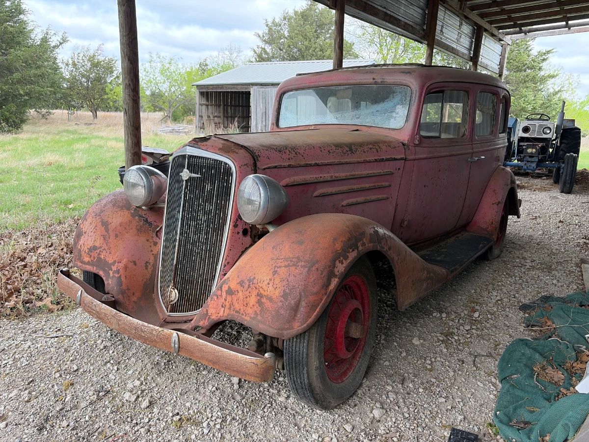 1934 Chevrolet four-door six cylinder