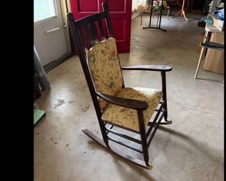 antique rocker 