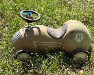vintage toddler radio flyer 
