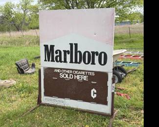 vintage marlboro sign