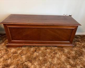 vintage cedar chest 