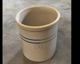 10 gal earthen ware crock 