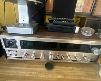 vintage Panasonic stereo