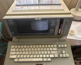 vintage Brother computer