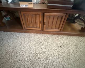 Coffee table with cabinets