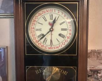 Regulator wall clock