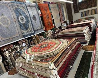 ABC Rugs, Kilims & Jewelry – Gemstones Exclusive Liquidation & Estate Sale Event We Accept All Reasonable Offers!  Shop with confidence at ABC Rugs, Kilims & Jewelry. We are committed to offering authentic, high-quality items at exceptional values.  Discover an outstanding collection of:  Handwoven Persian & Oriental Rugs Kilims & Vintage Antique Rugs Fine Art & Original Oil Paintings Antiques & Decorative Tapestries Fine Jewelry – Gold, Silver & Rare Coins Diamonds & Investment-Grade Gemstones Ceramics, Figurines & Collectible Decorative Pieces Special Sale Examples: Persian Rugs 6' x 9' — Starting at $999  Our goal is to provide excellent quality, honest service, and unbeatable prices during this exclusive liquidation and estate sale event. Come visit us and explore unique treasures for your home, collection, or investment.