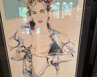 Dennis Mukai “Jonesy” signed and numbered 