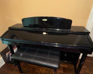 Suzuki Piano and bench