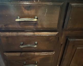 Kitchen cabinets and fixtures 