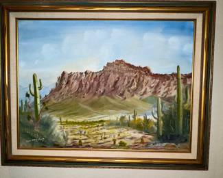 Original oil painting 