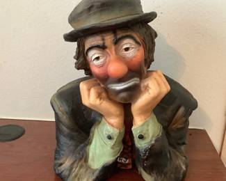 Large Emmett Kelly Jr Clown