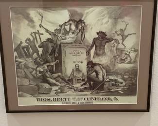 Thos. Brett Diebold Safe Advertisement