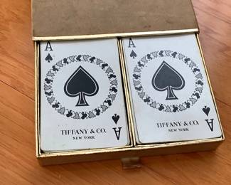 Tiffany & Co Cards with case