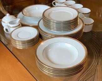Gorham Warwick Gold China Set for 8