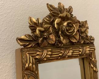 Detail of narrow mirror