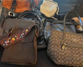 Purses: Kate Spade, Chicos, Fossil, M. Kors,