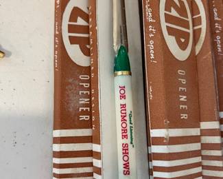 Joe Rumore Promotional Items