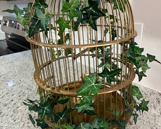 Brass Birdcage