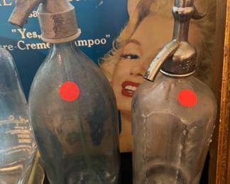Vintage Selzer Bottles