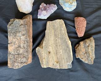 Petrified Wood, Quartz and More