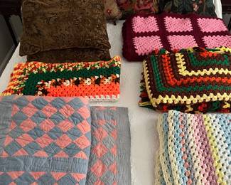 Afghans and Quilts 