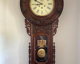 Large Regulator Wall Clock