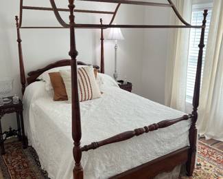 Mahogany Canopy Bed