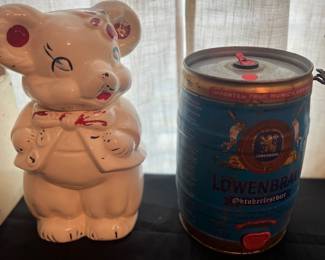 Cookie Jar and Beer Advertising 