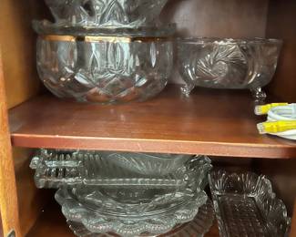 Lots of Crystal and Glassware