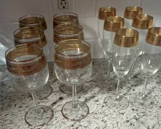 Set Italian Glasses