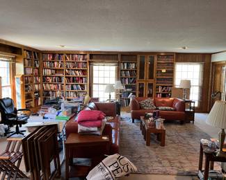 Library full of books