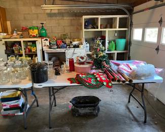 A garage full of useful items