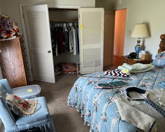 Handmade and hand quilted quilts, beautiful afghans, gorgeous furniture