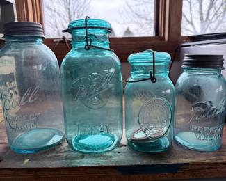 Vintage Ball Jars 