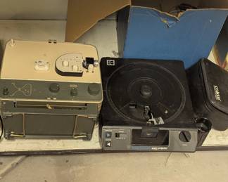 Kodak projections and film reels