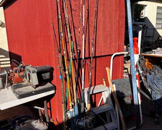 Fishing poles