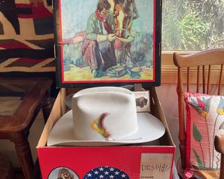 Stetson hat, new in box