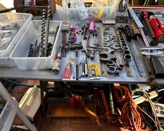 Some of the many tool socket sets